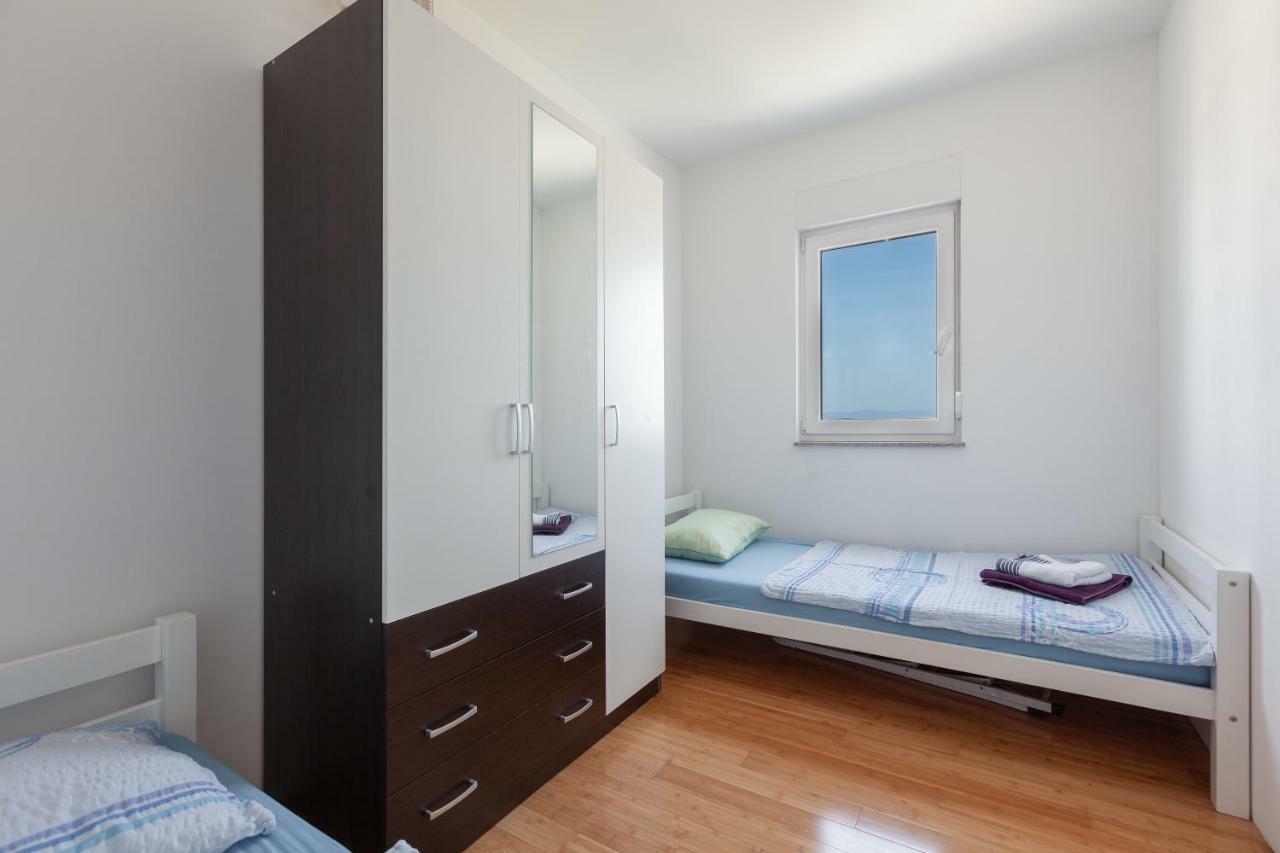 Ferienwohnung Anicas Panoramic Sea Weue Makarska Exterior foto